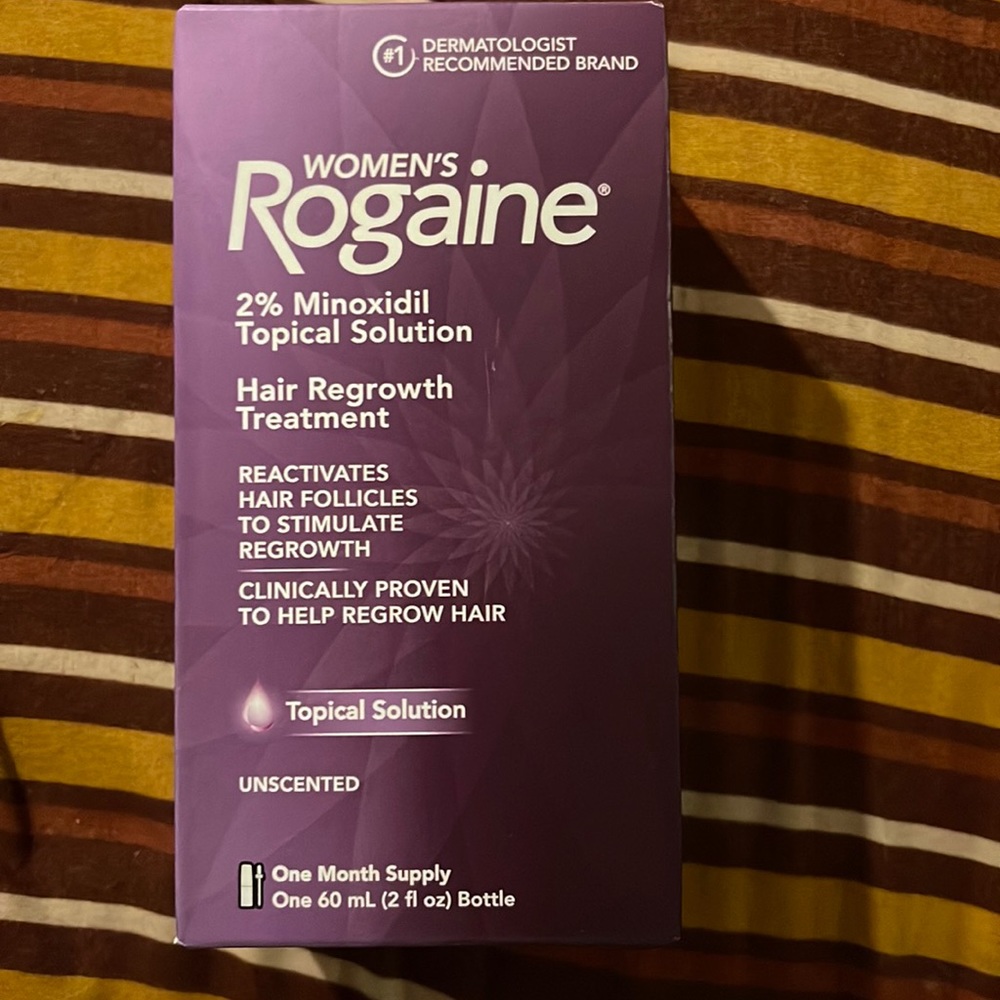 Rogaine Womens Hair Regrowth Treatment 1-Month Supply 2% Minoxidil